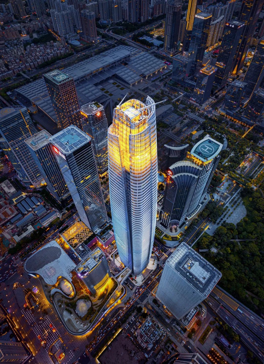 鸿运国际 - 鸿运国际荣耀丨深圳大百汇广场荣获2023年CTBUH两项大奖